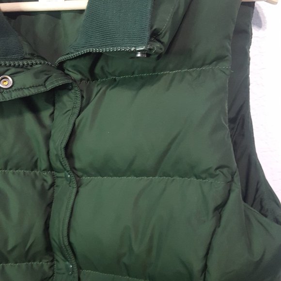 J. Crew Puffer Vest Green Size Large - Picture 4 of 7